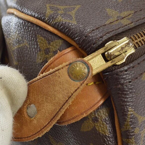 Louis Vuitton MONOGRAM SPEEDY 40 DUFFLE HANDBAG - Picture 7 of 10